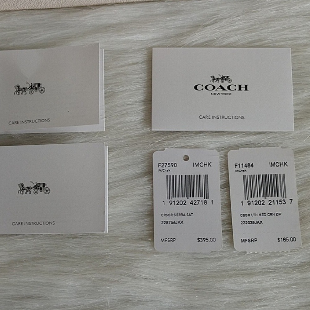 AUTHENTIC COACH SATCHEL+ MATCHING WALLET.nwt - Picture 6 of 7